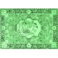 thumbnail image 1 of Ahgly Company Indoor Rectangle Persian Emerald Green Traditional Area Rugs, 4' x 6', 1 of 4