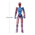 thumbnail image 2 of Robot móvil multiarticulado Lucky-13 impreso en 3D, Robot cambiaformas móvil, juguete mecánico de cuerpo completo para niños y adultos, 2 of 5