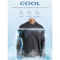 thumbnail image 6 of TRYSIL Men's Athletic Hooded UPF 50+ Sun Protection Long Sleeve Fishing Running Rash Guards Shirts, 6 of 6