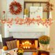 thumbnail image 4 of Seyotauo Fall Garland, Fall Decorations for Home, Hanging Maple Fall Leaves Garland, Artificial Autumn Thanksgiving Decor Outdoor Indoor for Wedding Party Fireplace Mantle Decorations, 4 of 6