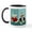 White/Black Inside, variant on CafePress - Chihuahua & Sock Monkey Martini Coffee Mug - 11 oz Ceramic Mug - Novelty Coffee Tea Cup