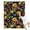 Black Colorful Flower, variant on Black Colorful Flower Leaf Sunflower Pattern Blanket,Comfortable Soft Flannel Throw Blanket,All Season,Warm Lightweight Blankets for Sofa Bed Couch Living Room Chair,30"x40"