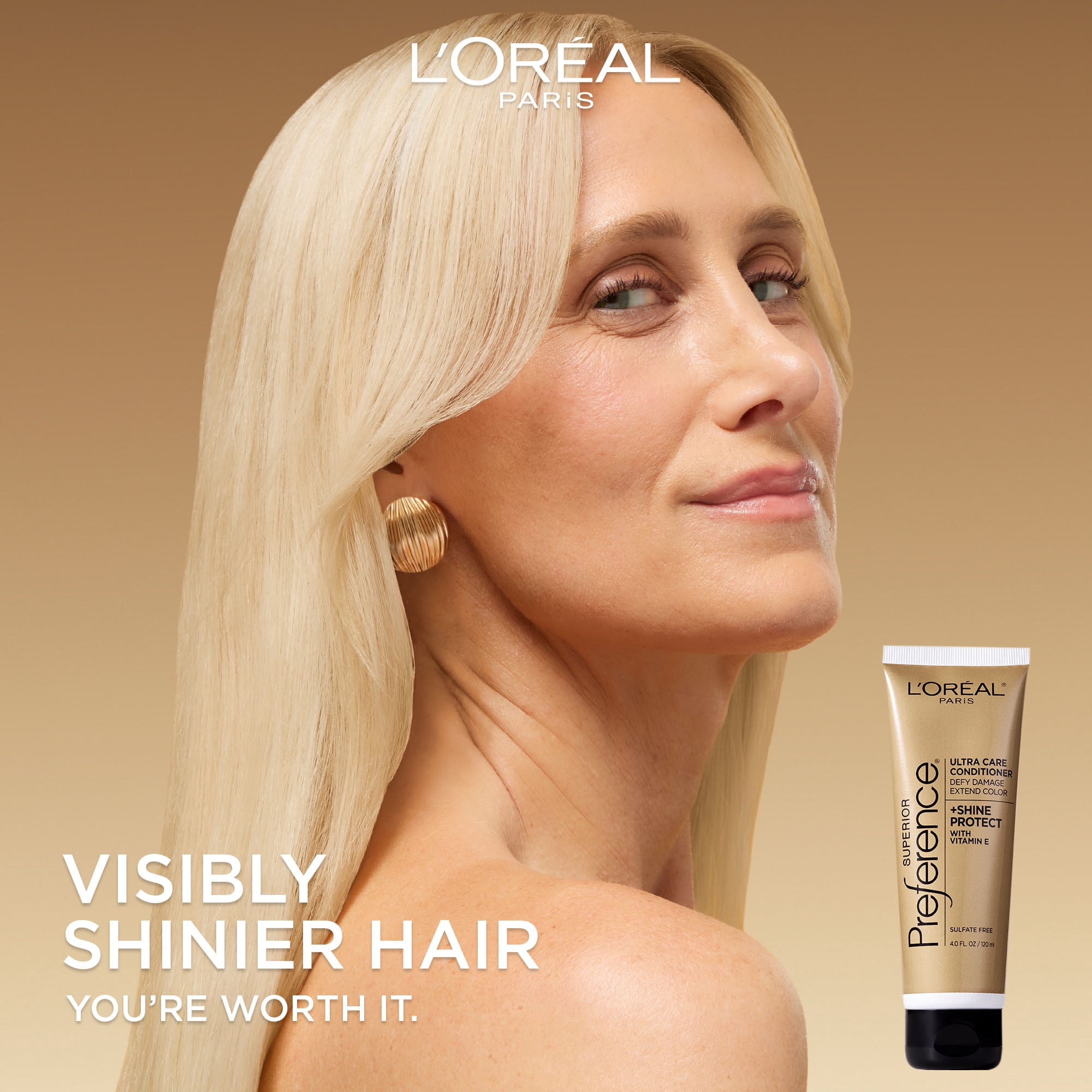 L'Oreal Paris Superior Preference - Hair Color Shine Protect Care Conditioner, 4 fl oz