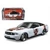 2010 Ford Mustang GT White #1 Harley Davidson 1/24 Diecast Model Car by Maisto