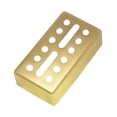 thumbnail image 3 of Tapa de pastilla de guitarra, tapa de guitarra eléctrica, espaciado de orificios, pieza de repuesto, doble de 12 orificios Oro de 52 mm, 3 of 9