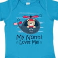 thumbnail image 4 of Inktastic Nonni Loves Me Baby Bear Boys Baby Bodysuit, 4 of 5