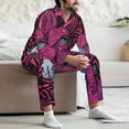 thumbnail image 7 of Kdxio ink Donkey Pop Art Men’s Pajama Set Pajamas For Men 2 Piece PJ Set with Men Pajama Pants and Long Sleeve T-Shirt Lounge Set-Small, 7 of 7