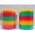 thumbnail image 3 of Kids Toy Large Magic Plastic Slinky Rainbow Spring 9*9cm Colorful Funny Classic Toy For Children Gift Hot Sale, 3 of 7