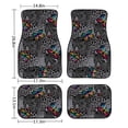 thumbnail image 3 of Xoenoiee Universal Fit Car Carpet Automotive Floor Mats fits Most Cars, SUV and Truck, Heavy Duty Rubber Backing, 4-pieces, Butterfly and Leopard Pattern, 3 of 6