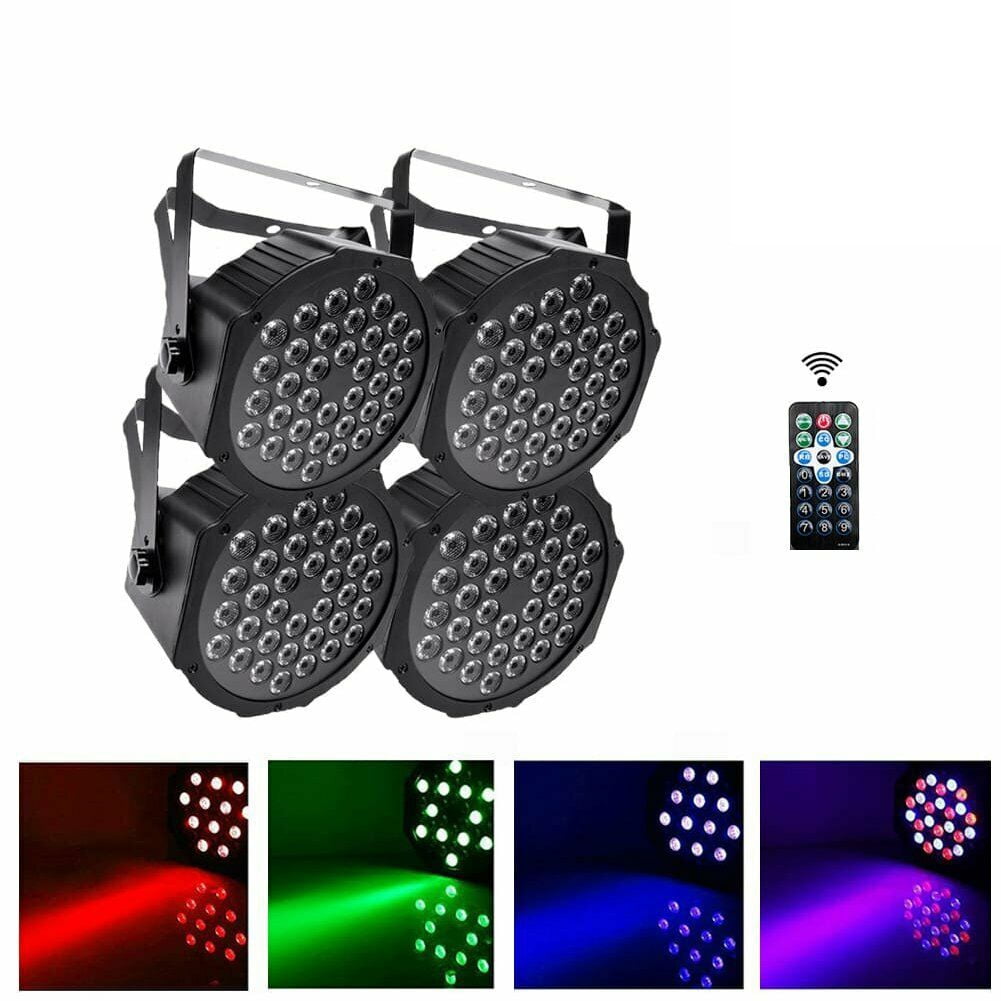 36 Led Rgb Stage 72w Light Flat Par Lamp Dmx512 Club Dj Party Disco Lighting 最大84％オフ！