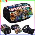 thumbnail image 4 of ROBLOX Trousse à Crayons Boîte de Papeterie Trousse de Rangement pour Stylos Multi-Couches Grande Capacité, 4 of 5