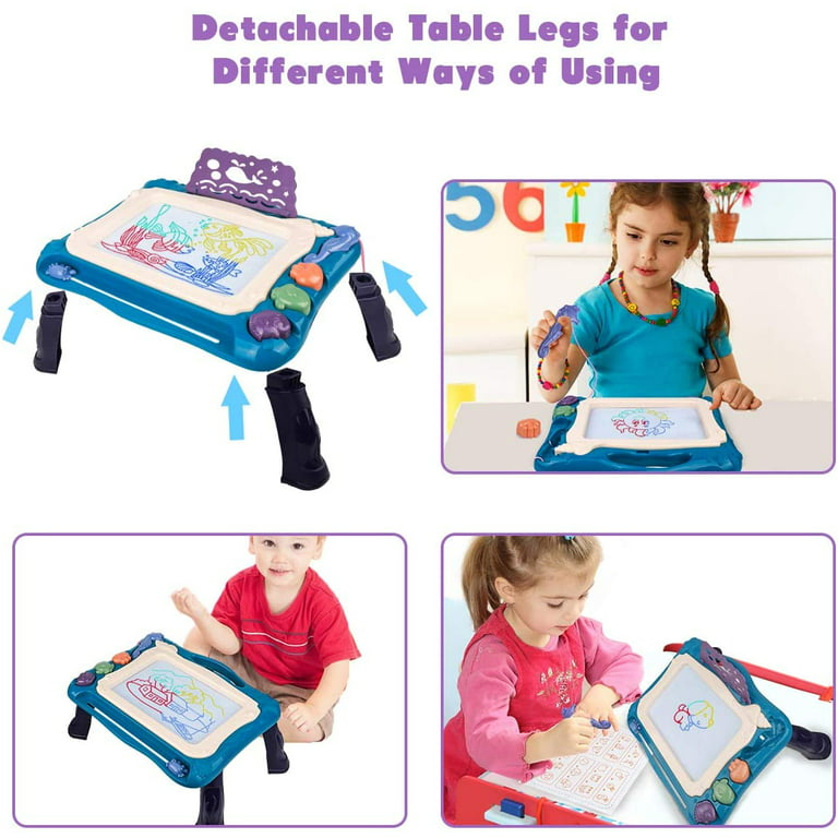 2 Pack Magnetic Drawing Board Toddler Toys for 3 4 5 6 Year Old