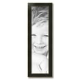 thumbnail image 2 of ArtToFrames 8" x 30" Honors Black with Gold Picture Frame, 8x30 inch Black Wood Poster Frame (WOM-5158),  Pack, 2 of 7