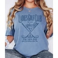 thumbnail image 4 of Ladies Golf Club Par Then Bar Shirt for Women Funny Girls Just Wanna Have Fun Graphic Tee Blue Jean Shirt Adult Large, 4 of 7