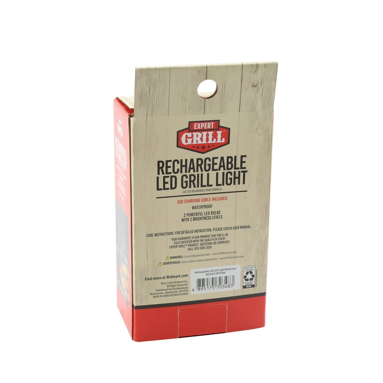 StarBright Grill Light Rechargeable LED Light for Big Green Egg (Black),  9.45 H 3.54 L 3.54 W - City Market