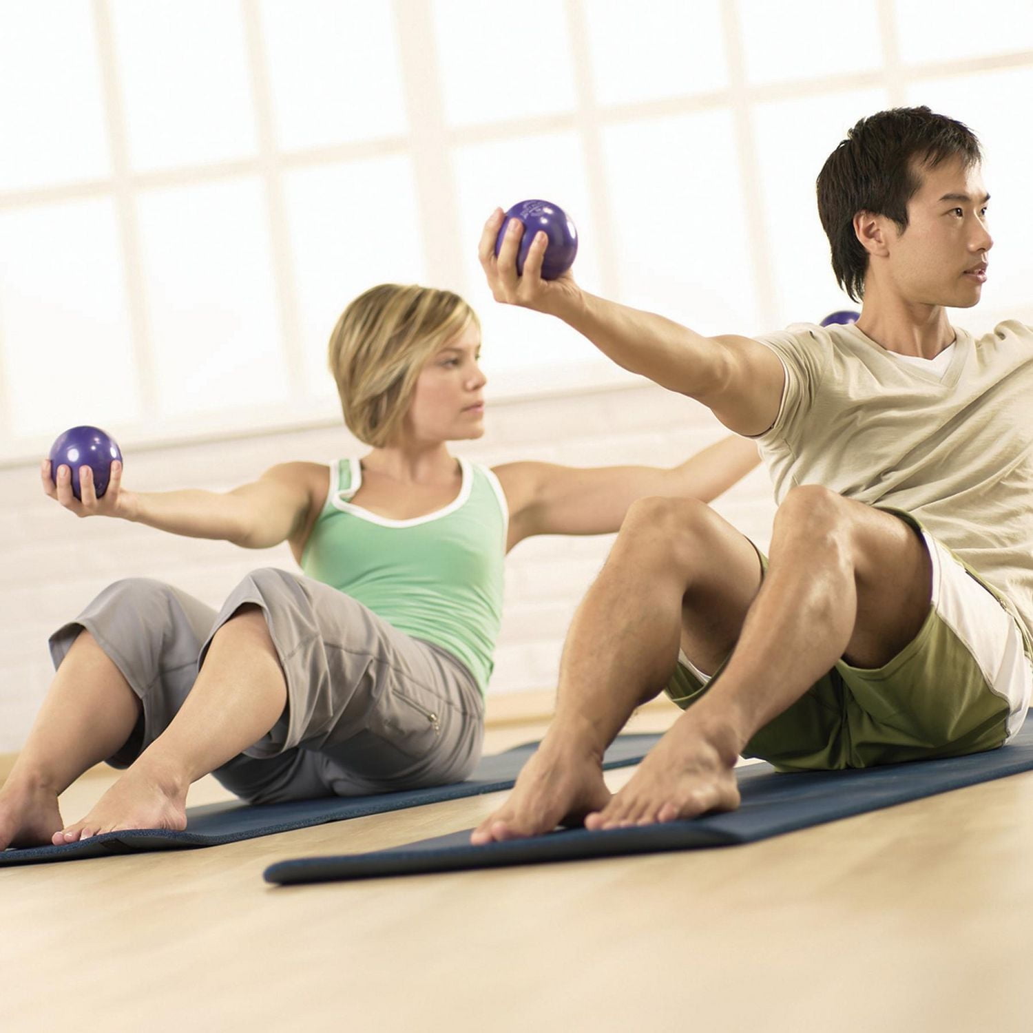 STOTT PILATES Toning Ball (Purple)