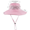 thumbnail image 5 of LUOGENLI Bucket Hats For Men Gold Womens Fisherman's Hat Outdoor and Sun Hat Mountaineering and Fishing Sun Hat Cycling Sun Hat Sun Hat Sun Hats For Women With Ponytail Hole Sun Hats For Women Visor, 5 of 6