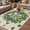 Light Beige Light Green, variant on St Patrick's Day Outdoor Rug for Patio/Deck/Porch, Non-Slip Large Area Rug 3 x 5 Ft, Green Shamrock Wreath Love Lucky Beige Indoor Outdoor Rugs Washable Area Rugs, Camping Rug Carpet Runner