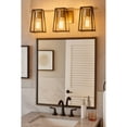 thumbnail image 6 of 5163HB Hinkley Lighting Filmore - 3 Light Bath Vanity in Transitional and Industrial Style - 24 Inches Wide by 7.5 Inches High-Heritage Brass Finish, 6 of 10