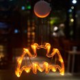 thumbnail image 3 of Linterna de ventana LED con pilas de lámpara de ventosa de Halloween para puertas de paredes de ventana FLhrweasw Nuevo, 3 of 9