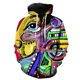 thumbnail image 3 of Sudadera con capucha y cremallera con estampado 3D abstracto de arte grafiti para hombres, primavera, hip hop, adolescentes, camisetas de manga larga, ropa de calle, sudaderas Harajuku, 3 of 5