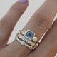 thumbnail image 1 of Elegante anillo de Hip Hop de Color dorado para mujer, conjunto de anillos de boda con piedras rojas de circón incrustadas a la moda, joyería de compromiso nupcial para fiesta Dengxun unisex, 1 of 2