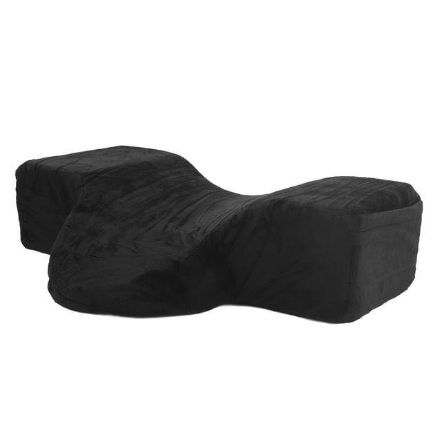 Almohada de extensión de Pestañas, Curva Ergonómica Almohada de Almohada de Almohada de Terciopelo de Tercio