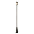 thumbnail image 2 of Z-Lite Woodland Outdoor Post Light in Oil Rubbed Bronze, 2 of 4