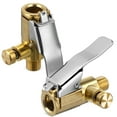 thumbnail image 3 of Locking Tire Air Chuck: 2 Pcs Lock Inflate Locking Air Chuck Tire Inflator Pump Adapter Quick Connect Inflator With Release Button For Air Compressor Guage Pump, 3 of 8