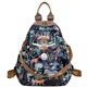 thumbnail image 2 of Nueva mochila de tela de nailon para mujer, bolsos escolares de moda para adolescentes, bolso de hombro de alta calidad, mochila de viaje multifunción, 2 of 4