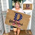 thumbnail image 1 of ViLaViDeca 4th Of July Door Mat Patriotic Doormat Entryway Rug Welcome Independence Day Doormat Stain And Fade Patriotic Decor Welcome Outdoor Mat Decorative For Home, 1 of 4