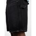 thumbnail image 4 of No Boundaries Men's & Big Men's 100% Cotton Denim Carpenter Shorts, 9" Inseam, Size 28-44, 4 of 5
