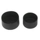thumbnail image 4 of 2 fundas protectoras de silicona para la parte inferior de la botella de agua, para taza térmica espacial, color negro, 4 of 15