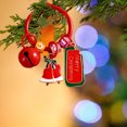 thumbnail image 5 of TOPRenddon Christmas Keychain Metal Cute Keychain for Women Christmas Students Gifts Label Tags Key Ring for Christmas Party, 5 of 6
