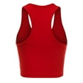 thumbnail image 3 of FashionMille Women's Buttoned Sleeveless Casual Rib Racerback Crop Tank Top Summer Shirt, 3 of 5