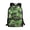 Green Tractor Paint Pattern, variant on Uourmeti Soccer Ball Grunge Print Adjustable Buckle School Backpack, Adjustable Padded Straps Large Capacity Student Bookbag Smooth Zippers Comfort Backpack