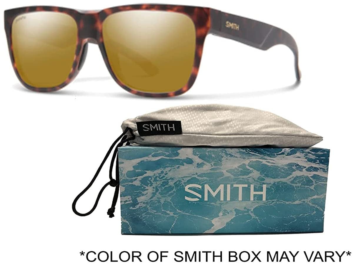 Smith Lowdown 2 Sunglasses, Black Frame, Polarized Gray Lens