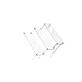thumbnail image 4 of fastboy Acrylic Display Stand Rectangle Clear Product Stand 20cm Three Layer Three Layer 30cm, 4 of 6