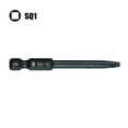 thumbnail image 1 of Bgsha 65mm SQ0 SQ1 SQ2 Square Head Screwdriver Bits Set Hex Shank Magnetic Screwdriver, 1 of 6