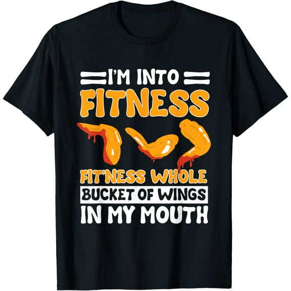Chicken Wings Lover Fried Fast Food Buffalo Funny Foodie T-Shirt