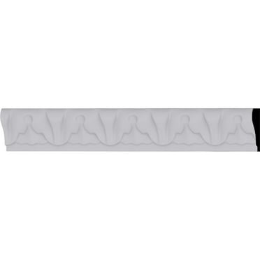 1 3/8"H x  7/8"P x 94 1/2"L Acanthus Leaf Panel Moulding