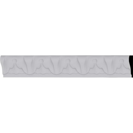 1 3/8"H x 7/8"P x 94 1/2"L Acanthus Leaf Panel Moulding