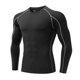 thumbnail image 1 of Pack De Playeras Para Hombre, Camiseta Ajustada De Manga Larga Para Entrenamiento, Fitness Y Deportes, Para Hombre, 1 of 4