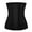 Black, variant on Wacanda Waist Training Trainer Cincher Shapewear Underbust Boned Corset Body Shaper Slimming Fat Burn
