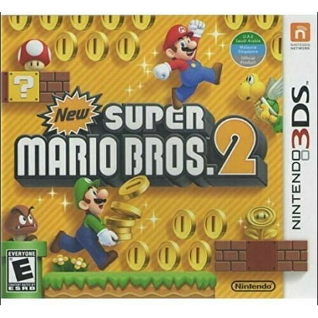 New Super Mario Bros. 2 (Nintendo 3DS, 2012)(World Edition)