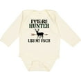 thumbnail image 3 of Inktastic Hunting Future Hunter Like Uncle Boys or Girls Long Sleeve Baby Bodysuit, 3 of 5