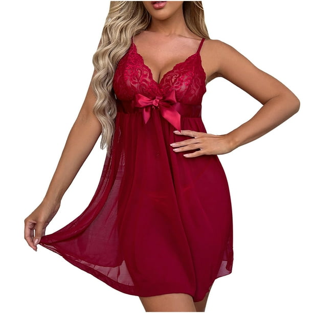 Amazon Camisones De Moda Para Salir Ropa Interior Sexy Para Mujer