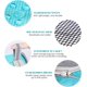 thumbnail image 4 of 7PCS Compression Packing Cube Set Expandable Mesh Travel Bag (Blue), 4 of 5