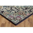 thumbnail image 3 of Faded Distressed Contemporary Vintage Persian Area Rug/Navy Blue/Multi, 3 of 5