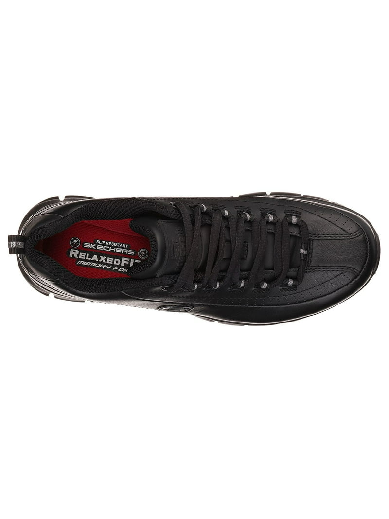 Skechers Work Women's Relaxed Fit Sure Track - Trickel Slip Resistant Lace-Up Shoes - Walmart.com